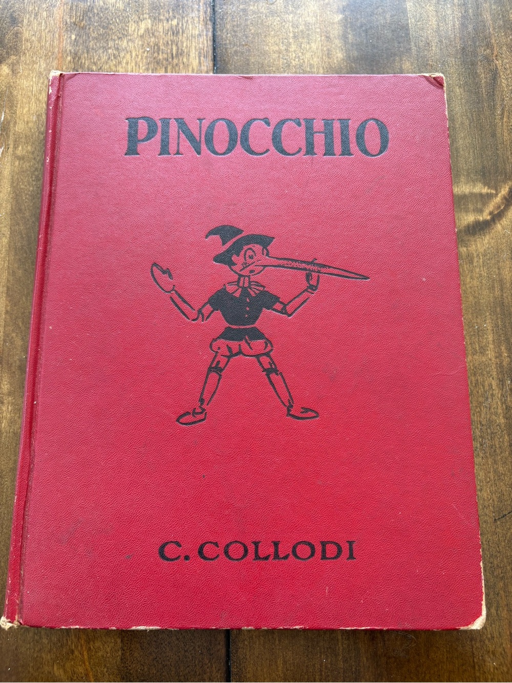 Pinocchio by - Red Hardcover Classic